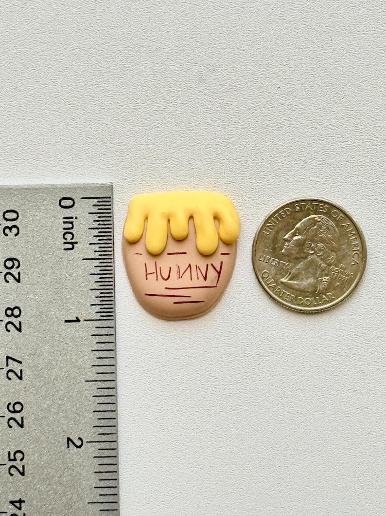 Royal Icing Hunny Pot Transfers, Winnie the Pooh Cookie Cupcake Decorating Supplies image 8