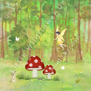 Fairy Forest - Digital Print