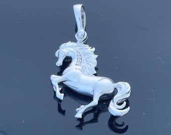 Ciondolo Cavallo Rampante In Oro Giallo Piccolo | - La - Foto 8