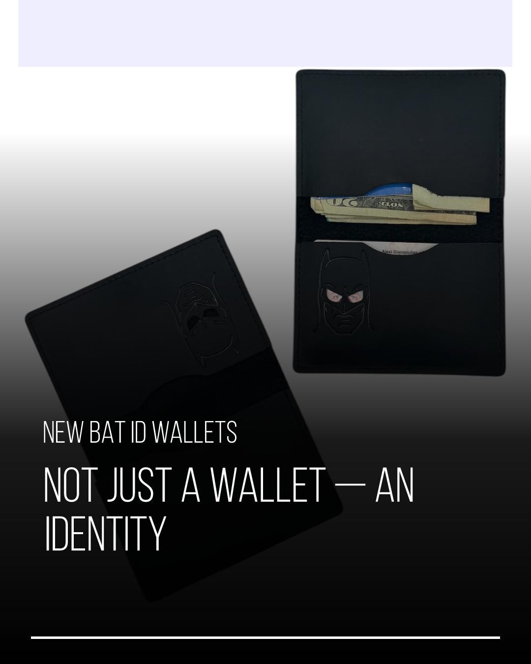 Portefeuille Batman En Cuir Synthétique Pour Homme - Design Super-héros, 2 Volets, Plusieurs Compartiments