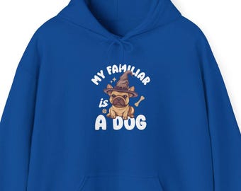 Dog Familiar Hoodie: Unisex Dungeons and Dragons RPG Sweatshirt