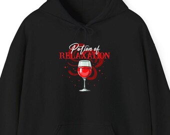Potion of Relaxation Hoodie: Dungeons and Dragons Gamer Sweatshirt