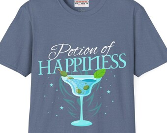 Potion of Happiness T-Shirt: Dungeons and Dragons RPG Humor