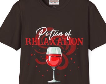Potion of Relaxation T-Shirt: Dungeons and Dragons RPG Gamer Humor