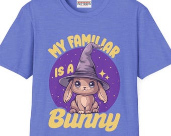 Bunny Familiar T-Shirt: Dungeons and Dragons RPG Humor