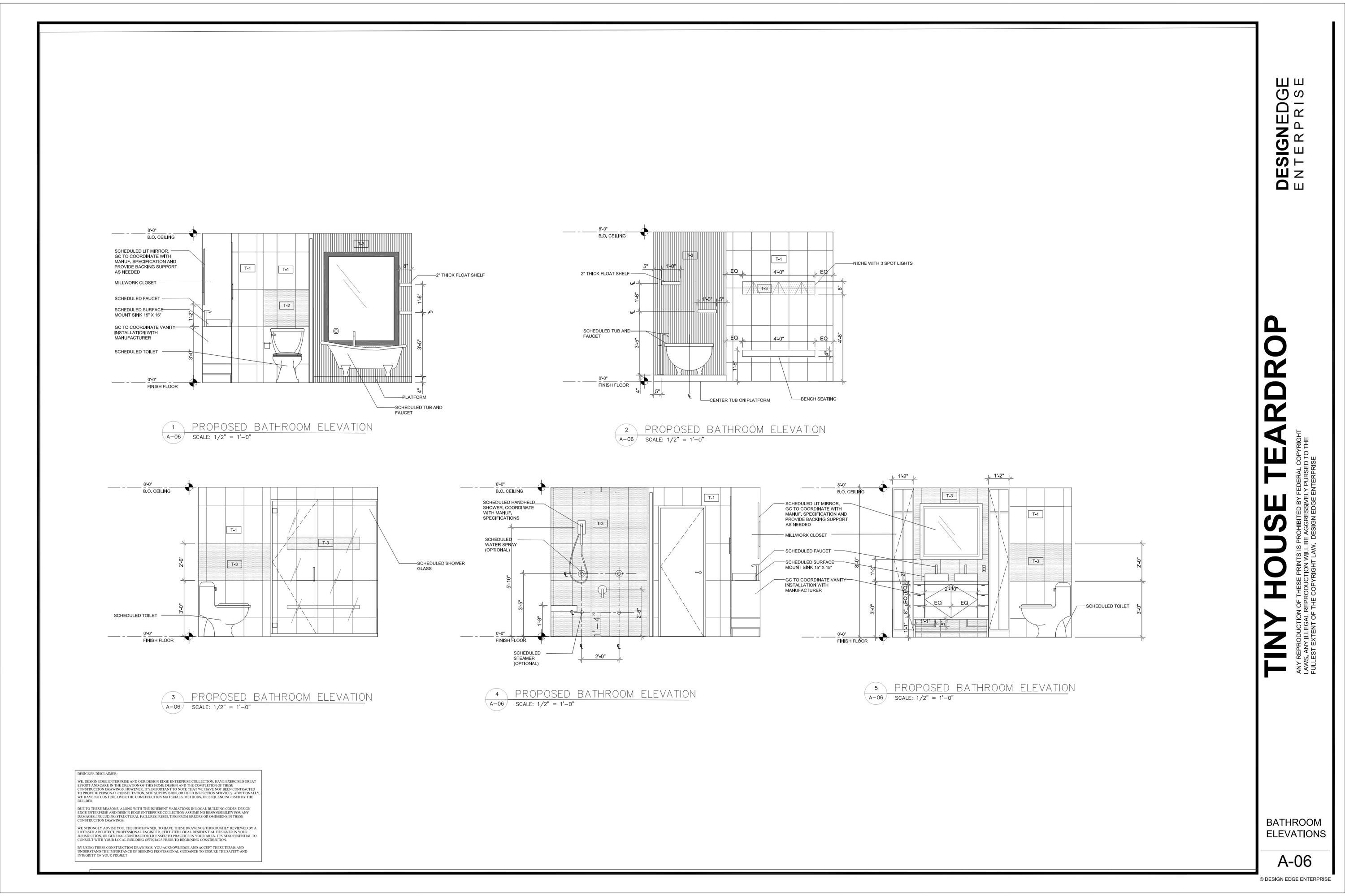 Mini Plan Tiny House, Modern Tiny House Plans, Tiny Home , Modern Tiny Home ...