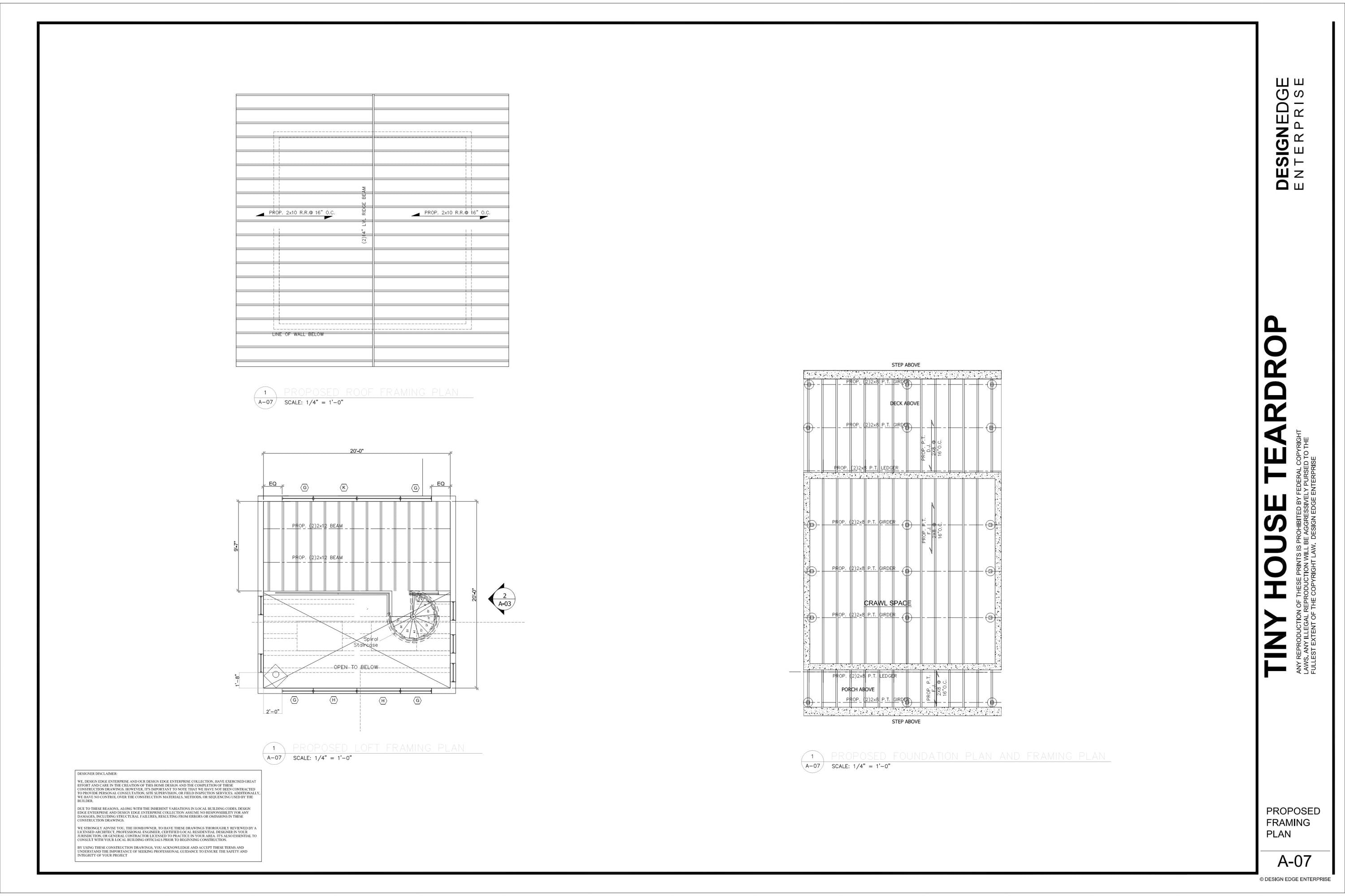 Mini Plan Tiny House, Modern Tiny House Plans, Tiny Home , Modern Tiny Home ...