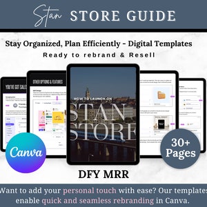 Stan Store Guide, PLR MRR Stan Store Set Up Guide, Digital Guide Done for You, Digital Marketing, Digital Download