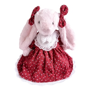 NEWEST DESIGN- Jellycat Dress, Princess Dress For Jellycat, Jellycat Clothing, Clothes For Jellycat Bunny, Doll Clothes For Jellycat Bunny