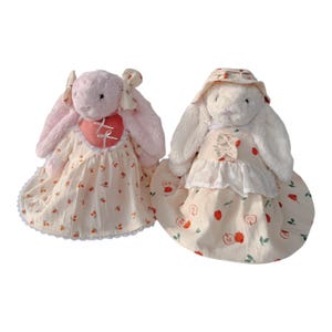 Combo Jellycat Dress, Jellycat Outfit, Floral Dress For Jellycat Dolls Gift For Girls Christmas Gift For Kids, Outfits For Plushies Doll /3