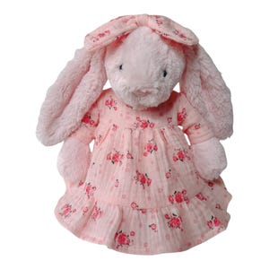 Jellycat Pajamas, Jellycat Clothing, Handmade Dress For Jellycat Bunnies, Bunny Dolls Outfits With Multiple Sizes /2