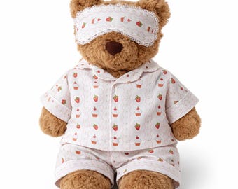 NEWEST Pajama Sets For Bartholomew Jellycat, Doll Outfit, Outfit For Bears Medium/Large/Huge Christmas Gifts For Daughters Birthday Gift