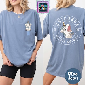 Comfort Colors Unicorse is my Spirit Animal shirt Unicorse is my spirit animal Shirt Disney Unicorse Shirt Disneyworld shirt cute character