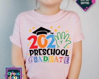Preschool 2025 Graduation Shirt Kids Graduation Graduation Shirt For Kid Last Day Of School Preschool Graduate Shirt Pre-k Graduation Shirt
