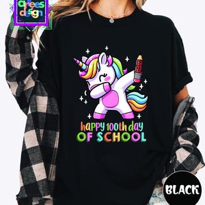 Comfort Colors tee 100 Days of School Shirt 100 Day tee 100th Day Of School Celebration Student Shirt Back to School Shirt Gift For Teacher