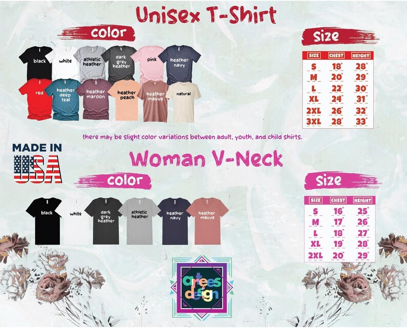a women's v - neck t - shirt size guide