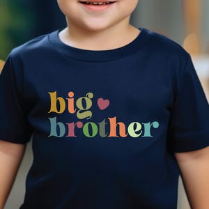 Big Brother Toddler Shirt Cute Announcement Kids Shirt Big Brother Gift Big Brother To Be Pregnancy Reveal Shirt Big Brother Tee Big Brother