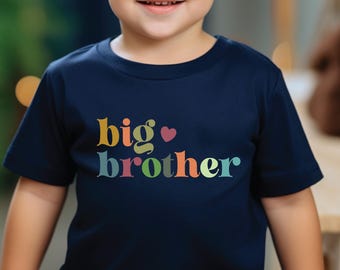 Big Brother Toddler Shirt Cute Announcement Kids Shirt Big Brother Gift Big Brother To Be Pregnancy Reveal Shirt Big Brother Tee Big Brother