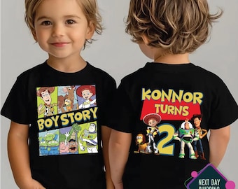 Personalized Toy Story Birthday Boy Shirt Custom Toy Story Shirt family Birthday Shirt family Birthday Trip Shirt Birthday Boy Gift