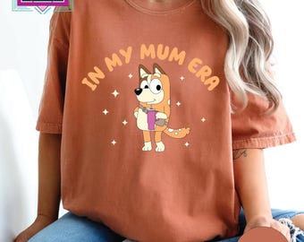 In My Mama Era Shirt Comfort Colors Mom T-shirt Gift for Mom New Mama Tee Momma Shirt Pregnancy Reveal mother days shirt Cute mothers shirt
