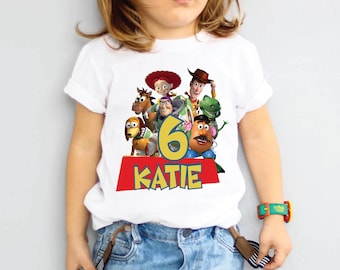 Toy Story Birthday Shirt Custom family Birthday Boy Shirt Toy Story Birthday Family Shirt Custom Toy Story Shirt Birthday Girl Gift Tee