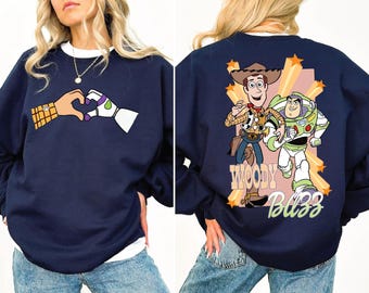 You have Got A Friend In Me Front and Back Toy Story Kids Sweatshirt Toy Story Fun Shirt family Trip Tee Toddler or Youth Cartoon Shirt