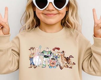 Christmas Toy Story Sweatshirt Christmas sweatshirt Toddler Toy Story friends Xmas Sweatshirt Toddler family Christmas Sweatshirt Xmas gift
