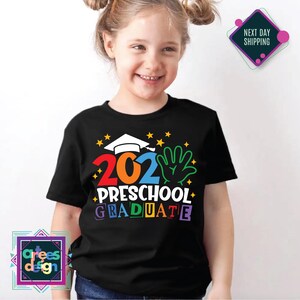 Preschool 2025 Graduation Shirt Kids Graduation Graduation Shirt For Kid Last Day Of School Preschool Graduate Shirt Pre-k Graduation Shirt