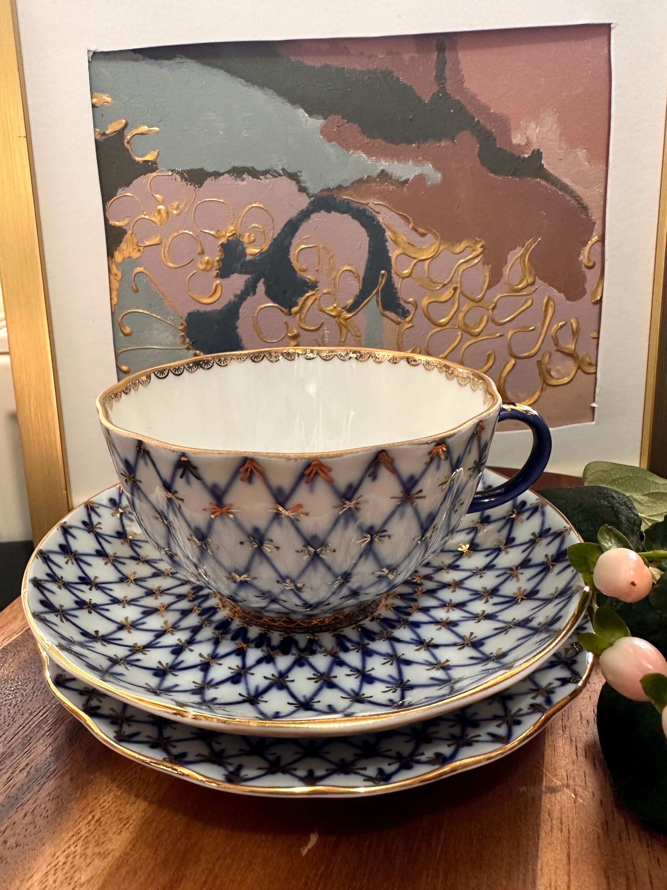 Russia tea set - Etsy 日本
