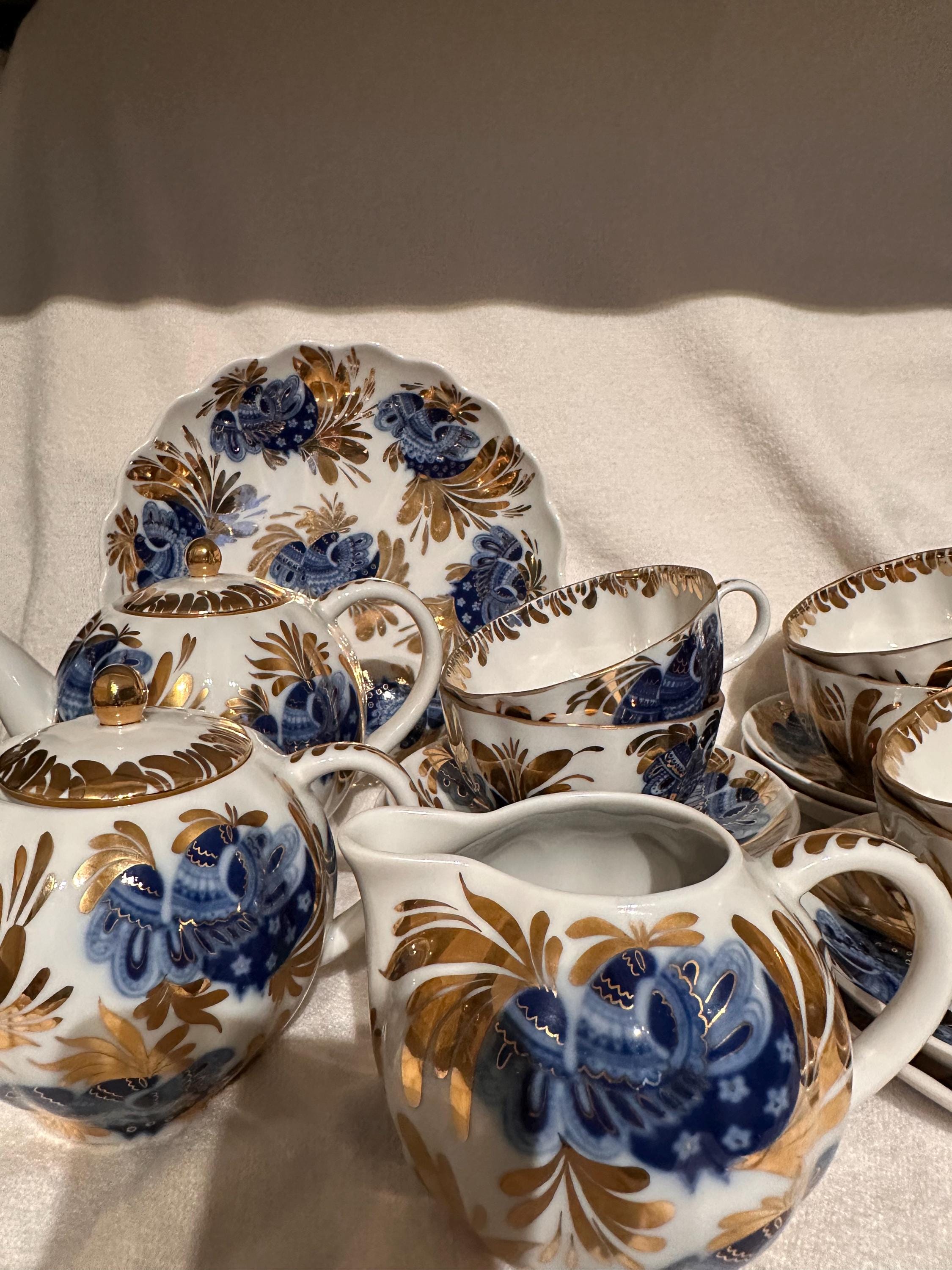 Lomonosov Golden Garden - Etsy