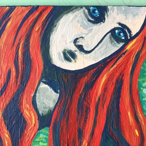 Roxanne the Mermaid Original Painting image 3