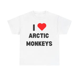 I Heart Arctic Monkeys Etsy