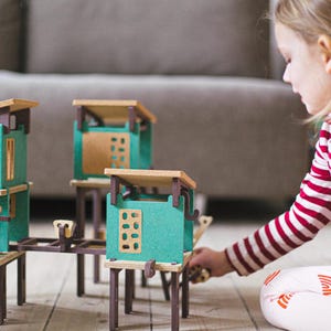 Wooden Building Toy Set | Imaginative Play