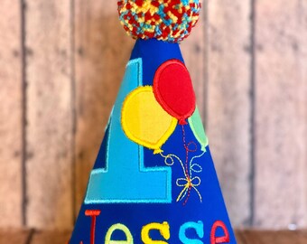 Balloons Birthday Hat, Balloons Birthday,  Birthday, OR Sports Birthday Hat Basketball Birthday, Sports Cake Smash, Baseball Cake Smash