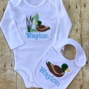 One Lucky Duck, 6 Pc., Mallard Birthday Set, one lucky duck theme, mallard duck theme. image 9