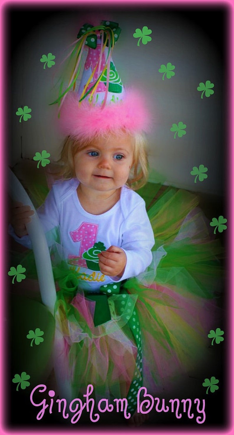 cake smash st patricks day