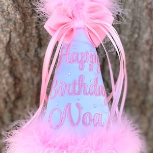 Personalized Birthdy Hat, First Birthday Hat, 1st Birthday Hat, 2nd Birthday Hat, Adult Birthday Hat, Baby Birthday Hat, Girl Birthday Hat.