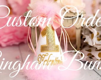 Custom Order for Carley. 4 pc. One Lucky Duck Set.