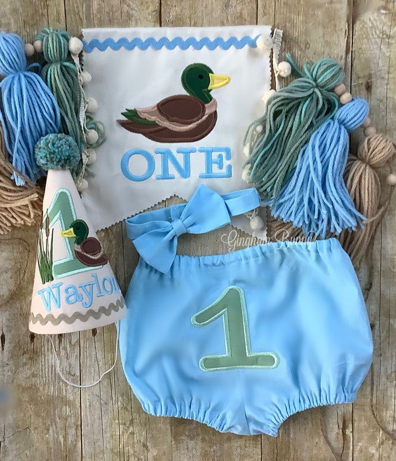 One Lucky Duck, Shirt or Bodysuit. Mallard Birthday Shirt. lucky duck theme, mallard duck theme. image 3