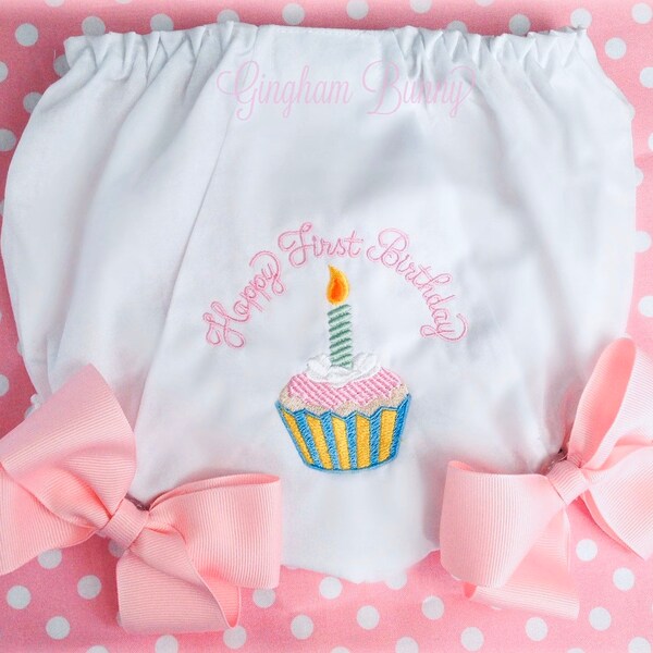Boys First Birthday Outfit - Monster Party - Diaper Cover, Tie & bloomers - blue Suspenders - 1st Birthday - Cake Smash Outfit
