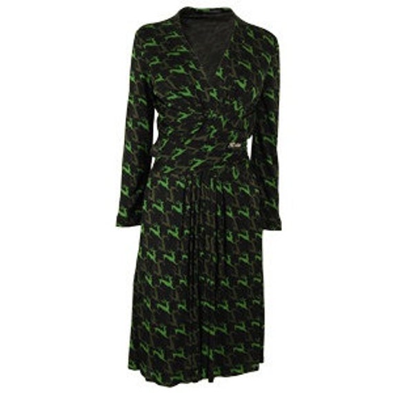 Gorgeous Gucci Stag Deer Print Dress 
