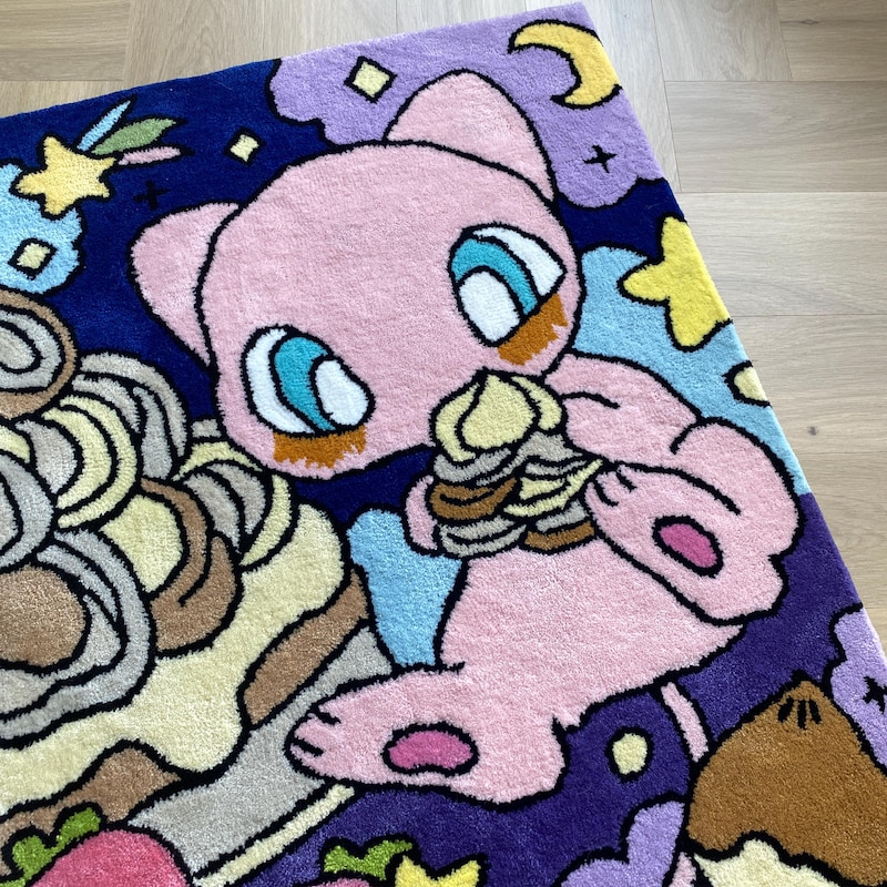 Pokemon Rug Square Pokémons Rugs - Etsy