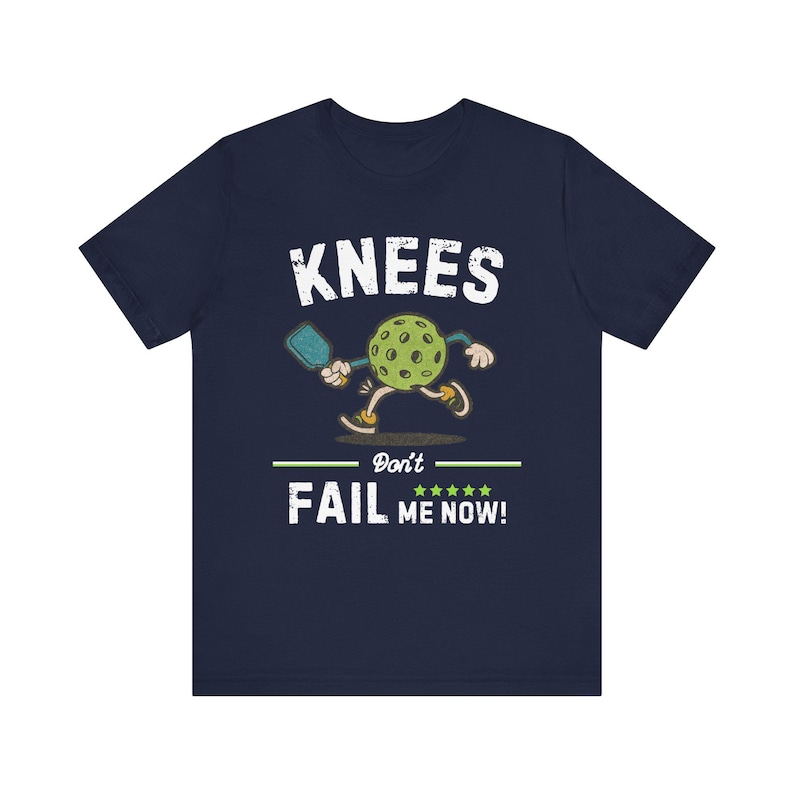 Funny Pickleball Gift for Men Women, Knee Don't Fail me Now Vintage Pickleball Shirt, Retro Pickleball Apparel for Seniors Lovers image 9