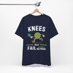 Funny Pickleball Gift for Men Women, Knee Don't Fail me Now Vintage Pickleball Shirt, Retro Pickleball Apparel for Seniors Lovers image 16