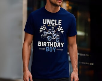 Camiseta de cumpleaños para tío del ATV, atuendo familiar a juego