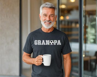 Soccer Grandpa Birthday Shirt, Family Matching Game Day Tee