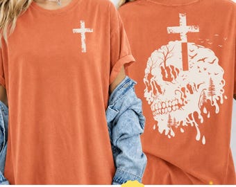 Comfort Colors® Vintage Christian Halloween  T-Shirt