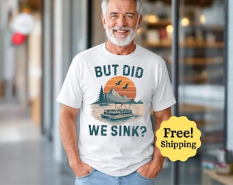 Lustiges Stegboot T-Shirt: Lake Life Kapitän Geschenk