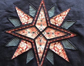 Star Applique Sweatshirt-  X large