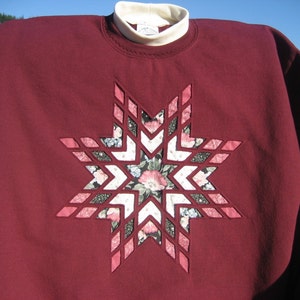 Cranberry Lone Star Sweatshirt Large image 2